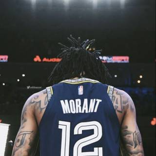 Ja Morant jersey wallpaper