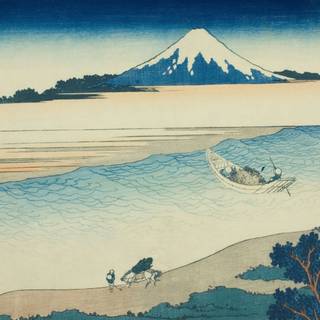 Traditional Japanese art wallpaper