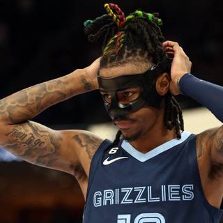 Ja Morant jersey wallpaper