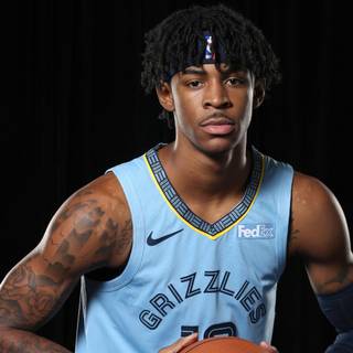 Ja Morant jersey wallpaper