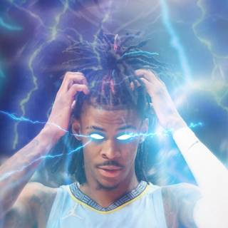 Ja Morant jersey wallpaper