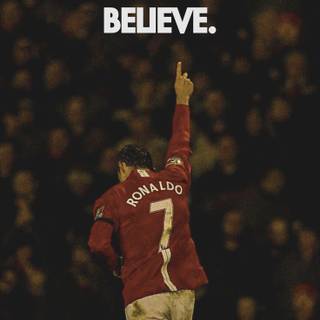 Ronaldo believe wallpaper