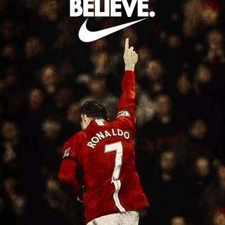 Ronaldo believe wallpaper