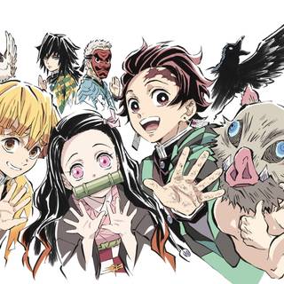 Demon Slayer anime 4k wallpaper