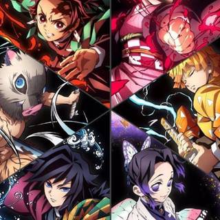 Demon Slayer tablet wallpaper