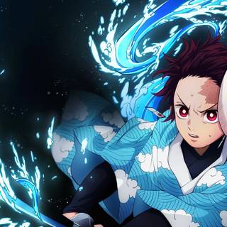 Tanjiro Kamado 4k PC wallpaper