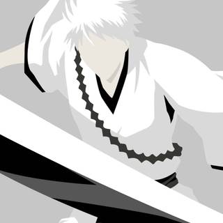 Bleach white wallpaper