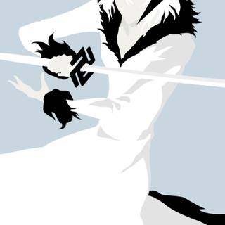 Bleach white wallpaper