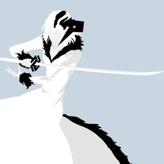 Bleach white wallpaper