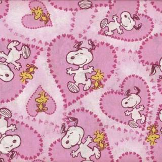 Snoopy pink wallpaper