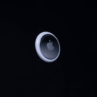 Apple logo dark wallpaper