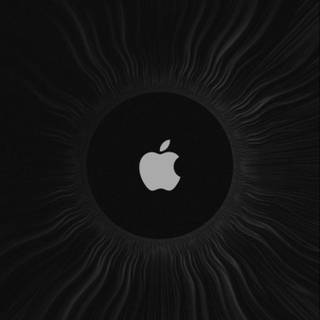 Apple logo dark wallpaper