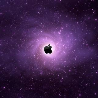 Apple logo dark wallpaper