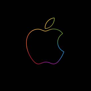Apple logo dark wallpaper