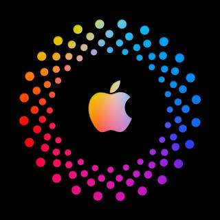 Apple logo dark wallpaper