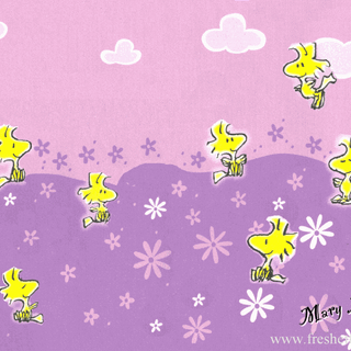 Snoopy pink wallpaper