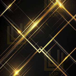 Gold lines wallpaper