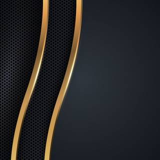 Gold lines wallpaper