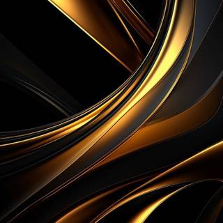 Gold lines wallpaper