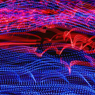 Light pattern wallpaper