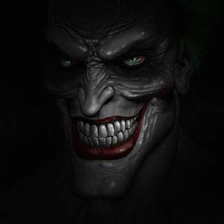 Mobile black Joker 4k wallpaper
