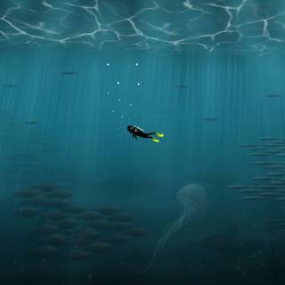 iPhone deep ocean wallpaper