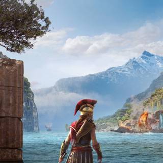 Assassin's Creed Odyssey phone HD wallpaper