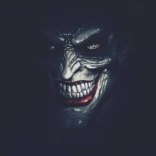 Mobile black Joker 4k wallpaper