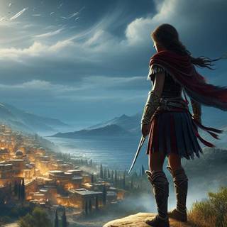 Assassin's Creed Odyssey phone HD wallpaper