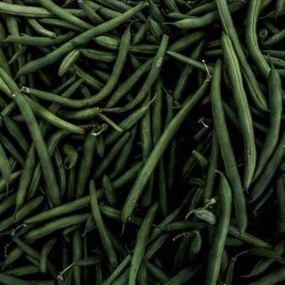 Green beans wallpaper