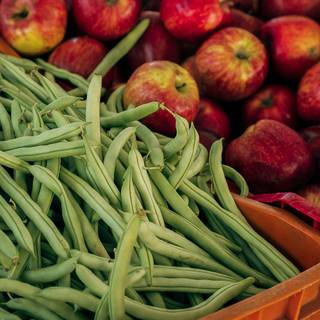 Green beans wallpaper