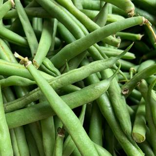 Green beans wallpaper