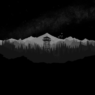Firewatch dark wallpaper