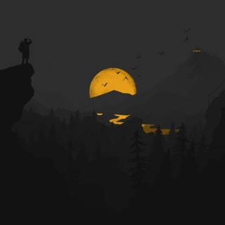 Firewatch dark wallpaper