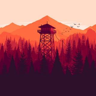Firewatch dark wallpaper