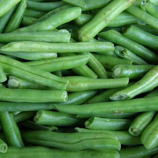 Green beans wallpaper