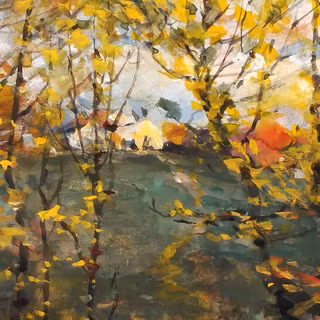 Vintage nature autumn wallpaper