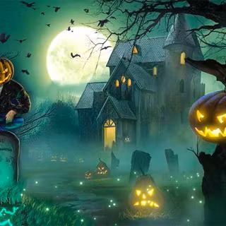 Relaxing Halloween wallpaper
