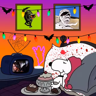 Relaxing Halloween wallpaper