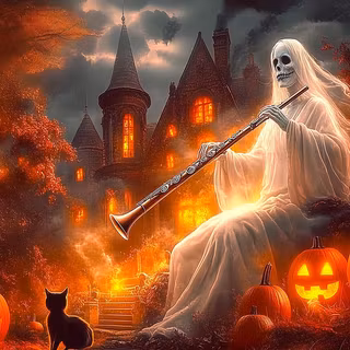 Relaxing Halloween wallpaper