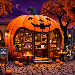 Relaxing Halloween wallpaper