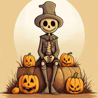 Relaxing Halloween wallpaper