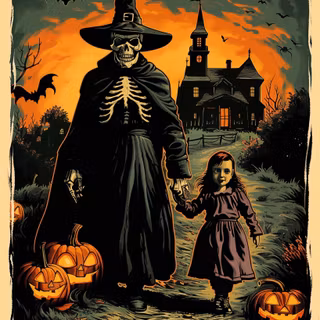 Relaxing Halloween wallpaper