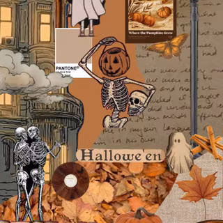 Halloween book aesthetic wallpaper