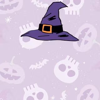 School Halloween wallpaper