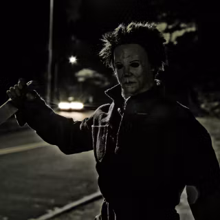 Halloween streets wallpaper