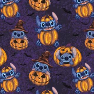 Halloween cute Stitch wallpaper