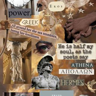 Greek gods and goddesses wallpaper