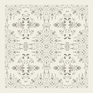 Vector flourish wallpaper