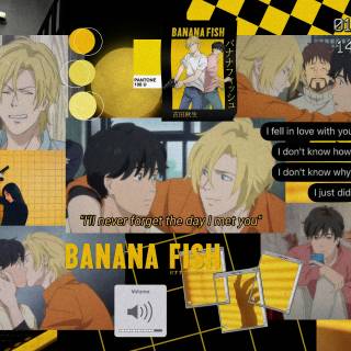 Banana Fish PC wallpaper